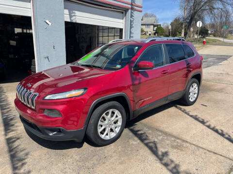2014 Jeep Cherokee for sale at Motley's Auto World in Danville VA