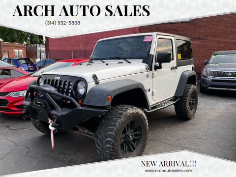 2008 Jeep Wrangler for sale at ARCH AUTO SALES in Saint Louis MO