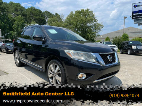 2013 Nissan Pathfinder for sale at Smithfield Auto Center LLC in Smithfield NC