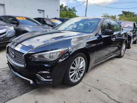 2019 Infiniti Q50 for sale at Auto World US Corp in Plantation FL