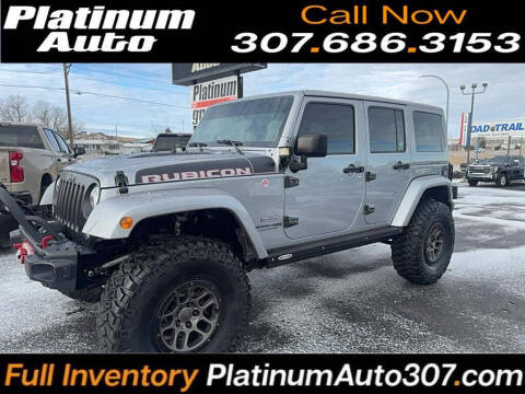 2018 Jeep Wrangler JK Unlimited for sale at Platinum Auto in Gillette WY