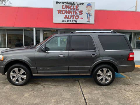 2015 Ford Expedition for sale at Uncle Ronnie's Auto LLC in Houma LA