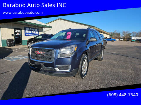 2015 GMC Acadia for sale at Baraboo Auto Sales INC in Baraboo WI