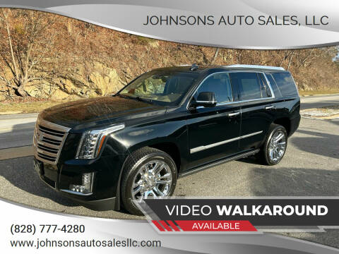 2016 Cadillac Escalade for sale at Johnsons Auto Sales, LLC in Marshall NC