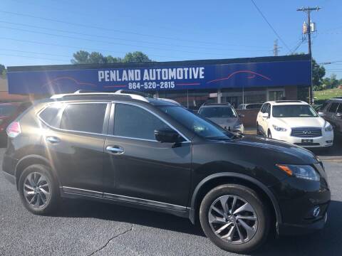 2016 Nissan Rogue for sale at Penland Automotive Group in Laurens SC