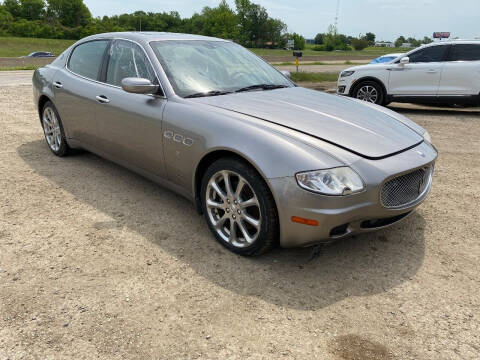 2007 Maserati Quattroporte for sale at CAVENDER MOTORS in Van Alstyne TX