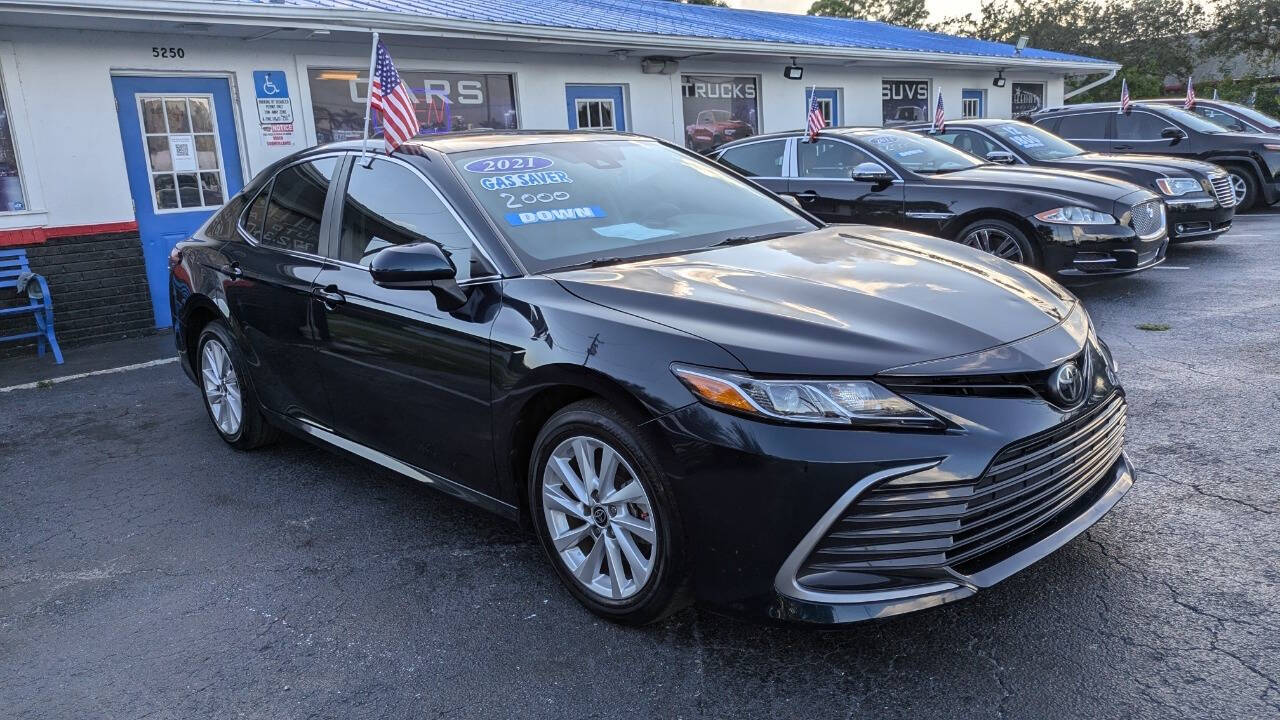 2021 Toyota Camry for sale at Celebrity Auto Sales in Fort Pierce, FL