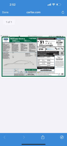 2022 Ford Mustang Mach-E Premium