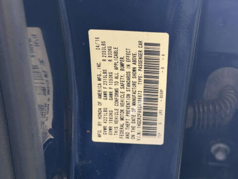 2016 Honda Accord EX-L