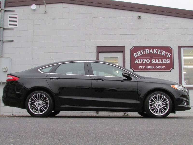2016 Ford Fusion for sale at Brubakers Auto Sales in Myerstown PA