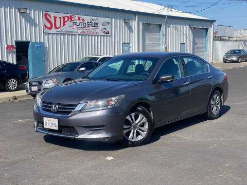 2014 Honda Accord for sale at SUPER AUTO SALES STOCKTON in Stockton CA