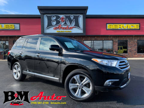 2013 Toyota Highlander for sale at B & M Auto Sales Inc. in Oak Forest IL