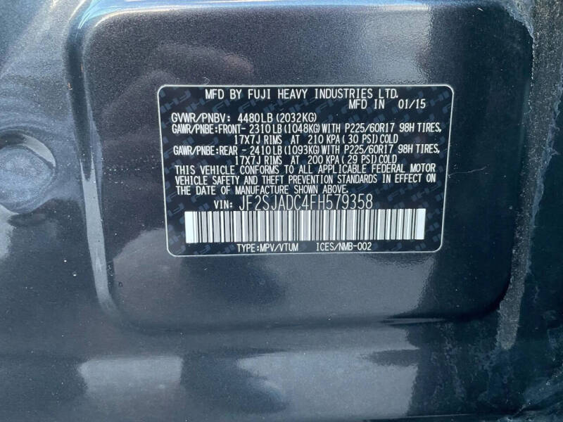 2015 Subaru Forester 2.5i Premium