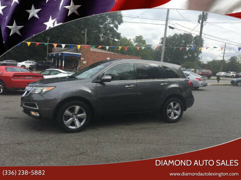 2012 Acura MDX for sale at Diamond Auto Sales in Lexington NC