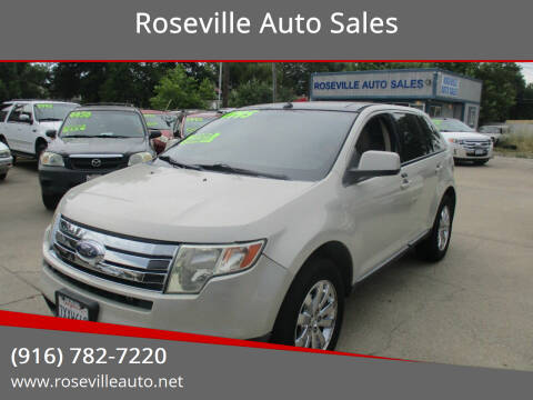 2007 Ford Edge for sale at Roseville Auto Sales in Roseville CA
