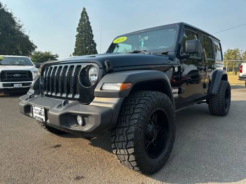 2019 Jeep Wrangler Unlimited for sale at Pacific Auto LLC in Woodburn OR