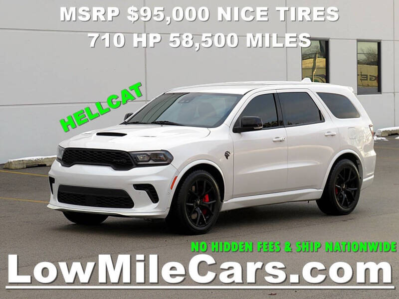 2021 Dodge Durango for sale at LowMileCars.com / LM CARS INC in Burr Ridge IL