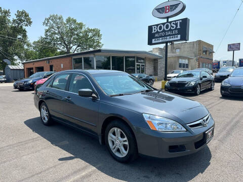 2007 Honda Accord for sale at BOOST AUTO SALES in Saint Louis MO