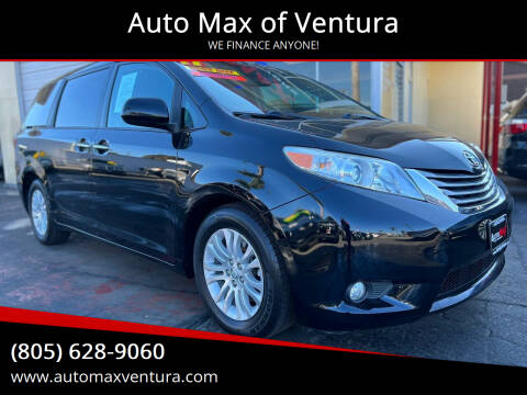 2017 Toyota Sienna for sale at Auto Max of Ventura in Ventura CA