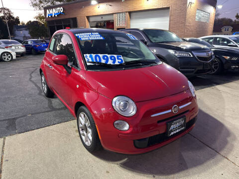 2017 FIAT 500 for sale at AM AUTO SALES LLC in Milwaukee WI