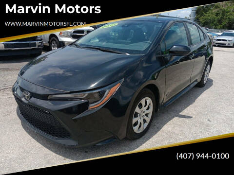 2022 Toyota Corolla for sale at Marvin Motors in Kissimmee FL