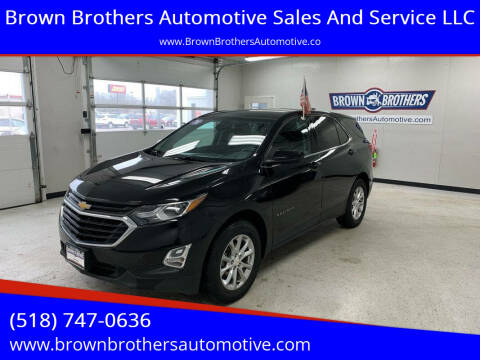 2020 Chevrolet Equinox for sale at Brown Brothers Automotive Sales And Service LLC in Hudson Falls NY