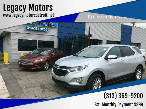 2019 Chevrolet Equinox for sale at Legacy Motors in Detroit MI