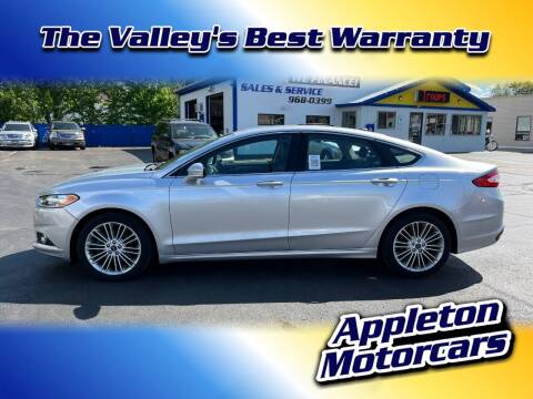 2013 Ford Fusion for sale at Appleton Motorcars Sales & Service in Appleton WI