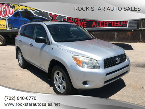 2007 Toyota RAV4 for sale at ROCK STAR TRUCK & AUTO LLC in Las Vegas NV