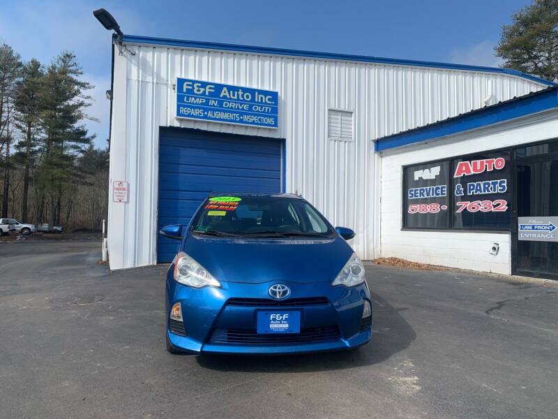 2013 Toyota Prius c for sale at F&F Auto Inc. in West Bridgewater MA