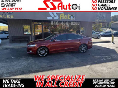 2014 Ford Fusion for sale at SS Auto Inc in Gladstone MO