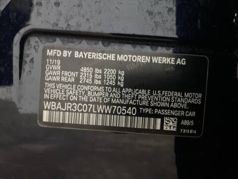 2020 BMW 5 Series 530i