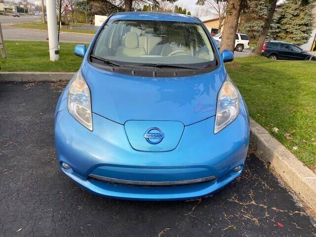 2012 Nissan LEAF for sale at NORTH CHICAGO MOTORS INC in North Chicago IL