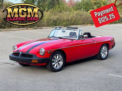 1978 MG B for sale at MGM CLASSIC CARS in Addison IL