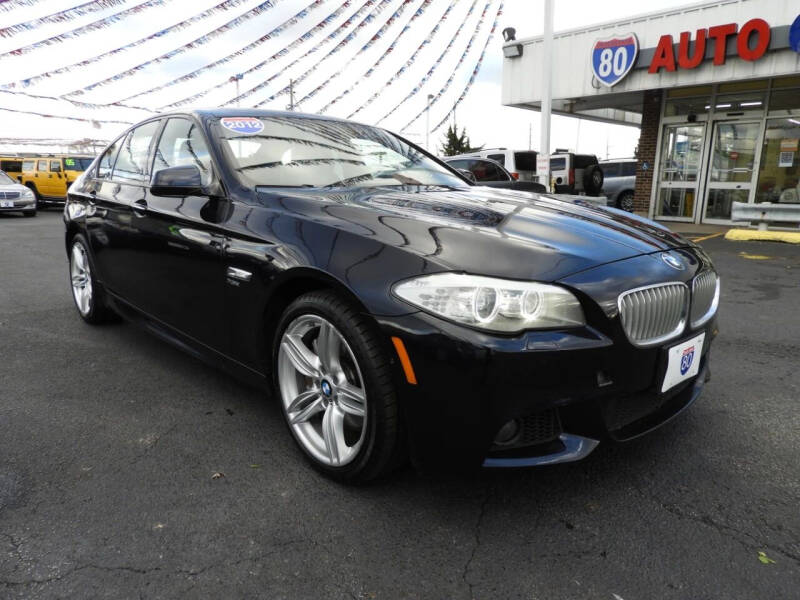 2012 BMW 5 Series for sale at I-80 Auto Sales in Hazel Crest IL