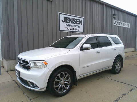 2018 Dodge Durango for sale at Jensen Le Mars Used Cars in Le Mars IA