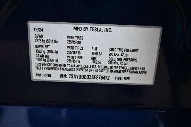 2025 Tesla Model Y Long Range
