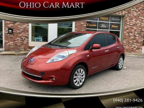 2012 Nissan LEAF for sale at Ohio Car Mart in Elyria OH