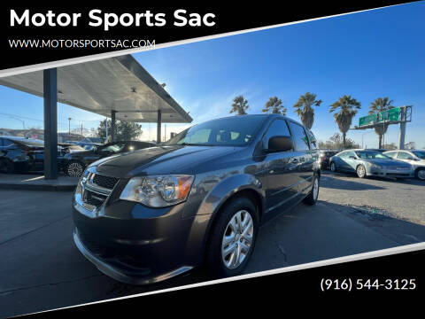 2017 Dodge Grand Caravan for sale at Motor Sports Sac in Sacramento CA