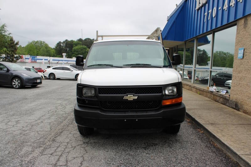 Used 2014 Chevrolet Express Cargo Work Van with VIN 1GCWGGBG8E1132689 for sale in Marietta, GA