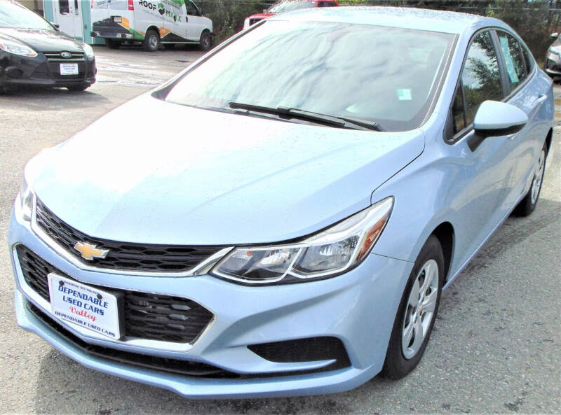 2018 Chevrolet Cruze for sale at Dependable Used Cars in Anchorage AK
