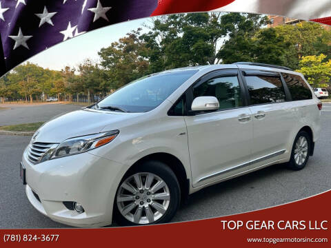 2016 Toyota Sienna for sale at Top Gear Cars LLC in Lynn MA