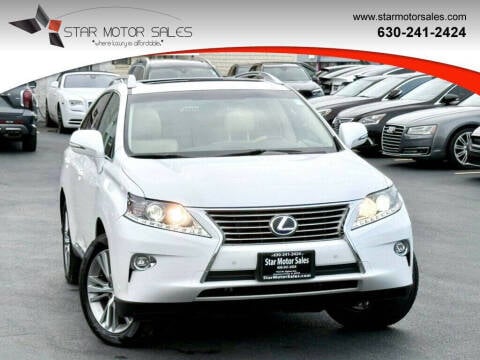 2015 Lexus RX 450h for sale at Star Motor Sales in Downers Grove IL