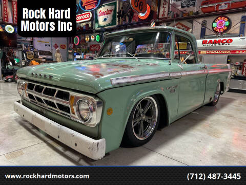 1968 Dodge D100 Pickup Hemi for sale at Rock Hard Motors Inc in Treynor IA