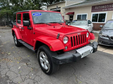 2015 Jeep Wrangler Unlimited for sale at Automotive Network in Croydon PA