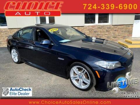 2014 BMW 5 Series for sale at CHOICE AUTO SALES in Murrysville PA