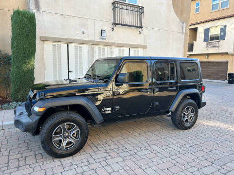 2019 Jeep Wrangler Unlimited for sale at California Motor Cars in Covina CA