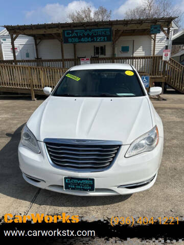 2012 Chrysler 200 for sale at CarWorks in Orange TX