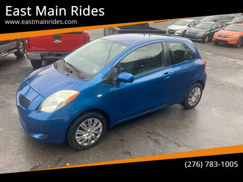 2008 Toyota Yaris for sale at East Main Rides in Marion VA