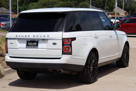 2018 Land Rover Range Rover HSE